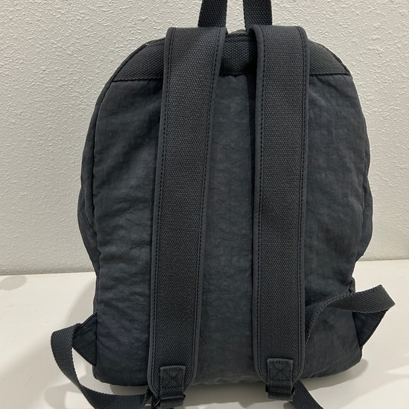 Kipling Original Ridge Large Ziptop Charcoal Gray Backpack BP2004 - Picture 7 of 16